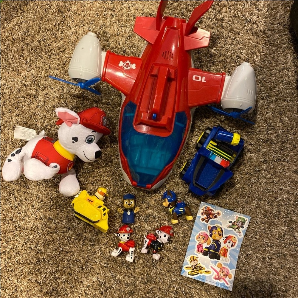 Paw Patrol lot of toys